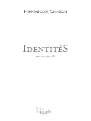 cover image of IdentitéS